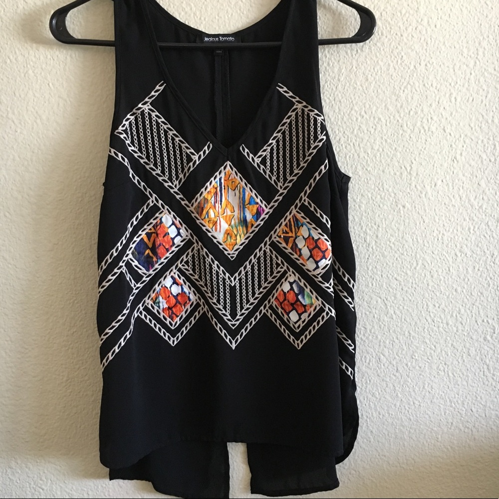 Split back top